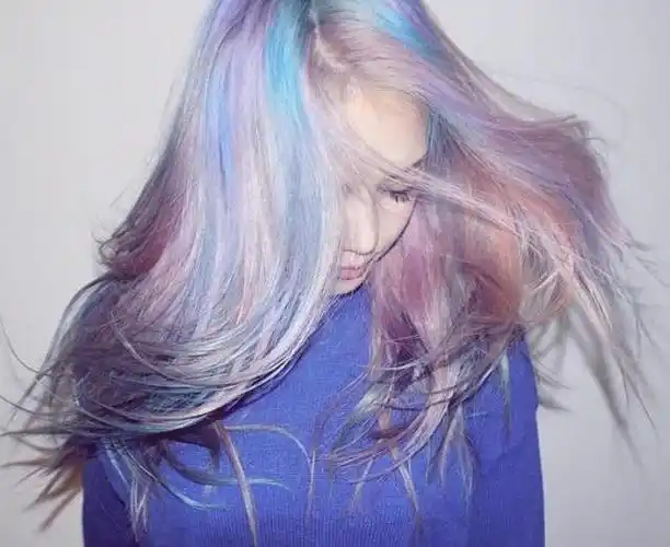 最潮宇宙星空发色,一生必染一次,韩风加欧美风超满足!