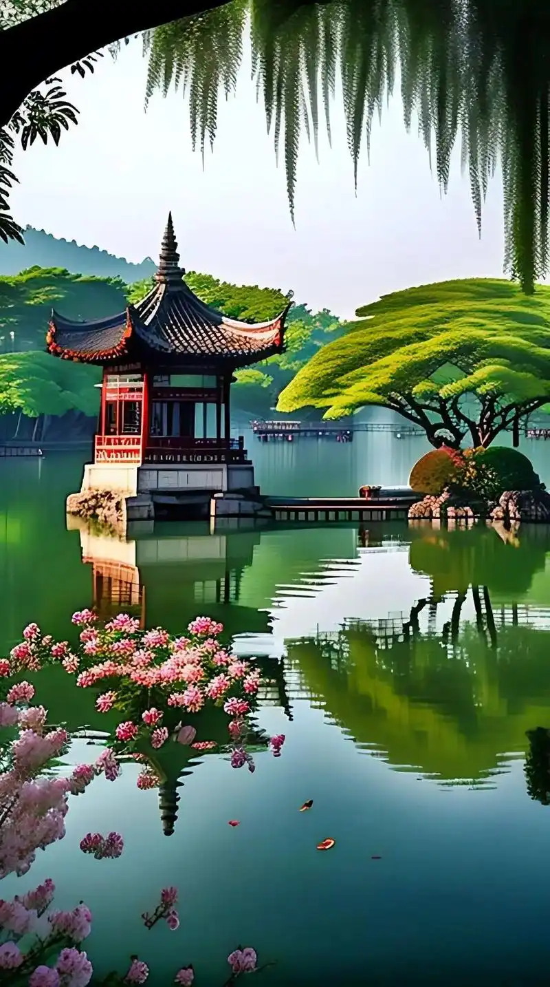 杭州西湖美景