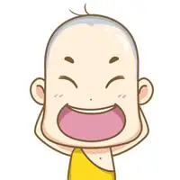 个性微信头像小和尚点击鼠标右键下载