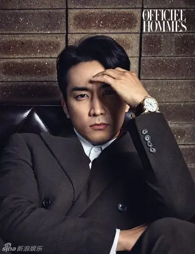 组图宋承宪硬朗写真正装大衣衬坚毅眼神