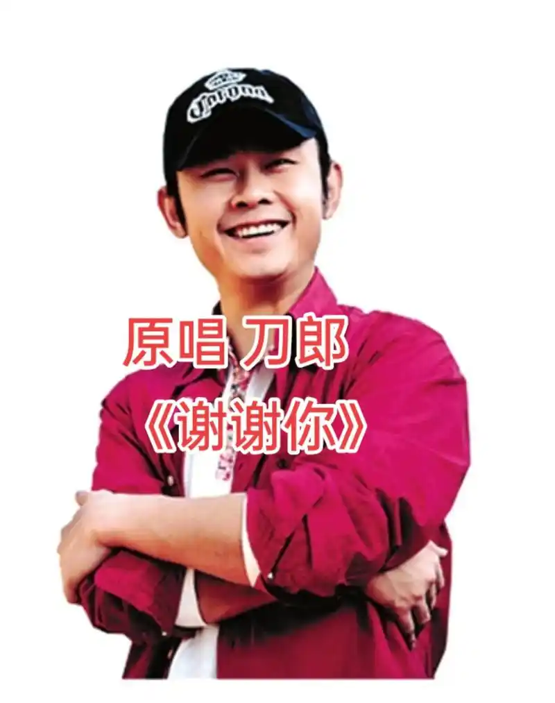 原唱歌手刀郎 《谢谢你》 - 抖音