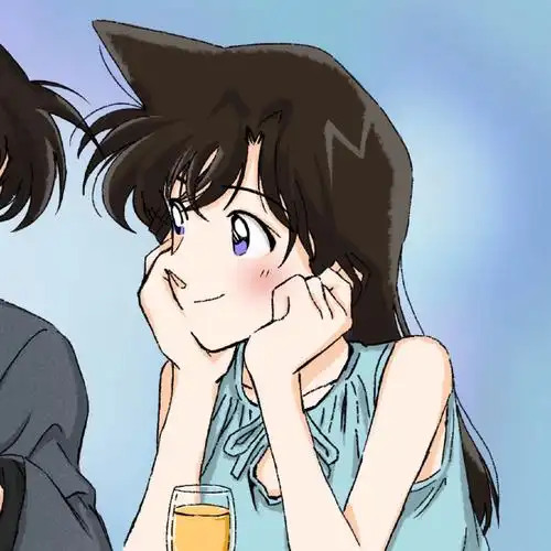 工藤新一##毛利兰##新兰##动漫情侣头像