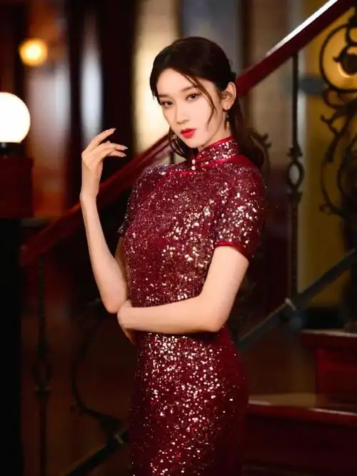 刘令姿古装vs旗袍#刘令姿真的是把清冷美女的感觉拿捏到位了,旗袍的