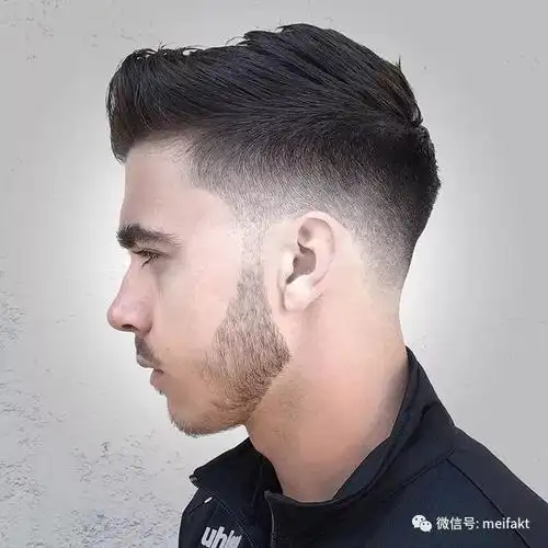 barber复古渐变发型每个型男必备