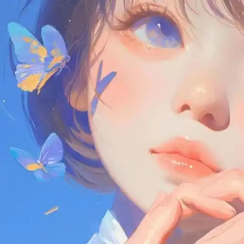 头像分享,蝴蝶头像,是如此的唯美梦幻