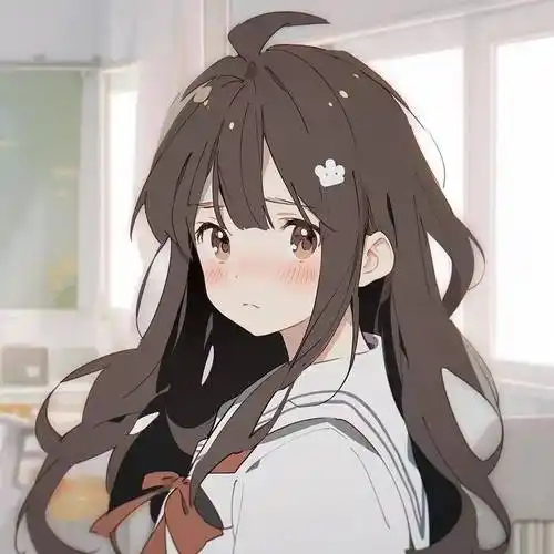 温柔浪漫的动漫女头_侵权_网络_图片