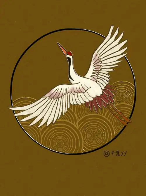 wallpaper | 古风仙鹤 cr:介意yy - 堆糖,美图壁纸兴趣社区