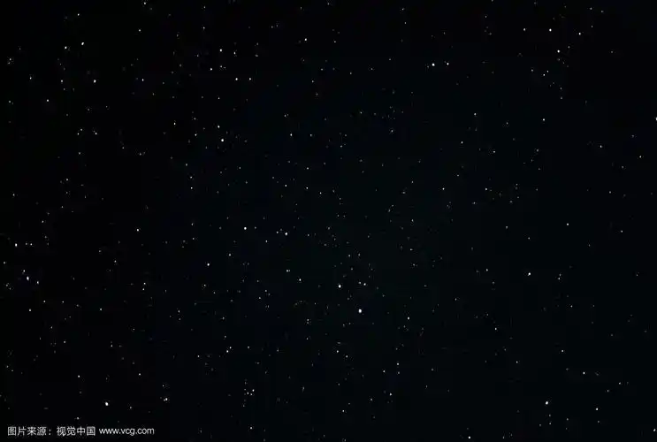 星空-黑夜中的星星和星座