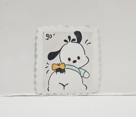 跟着博主学画书签简笔画