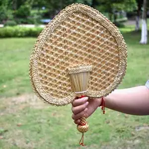 手工蒲葵扇图片