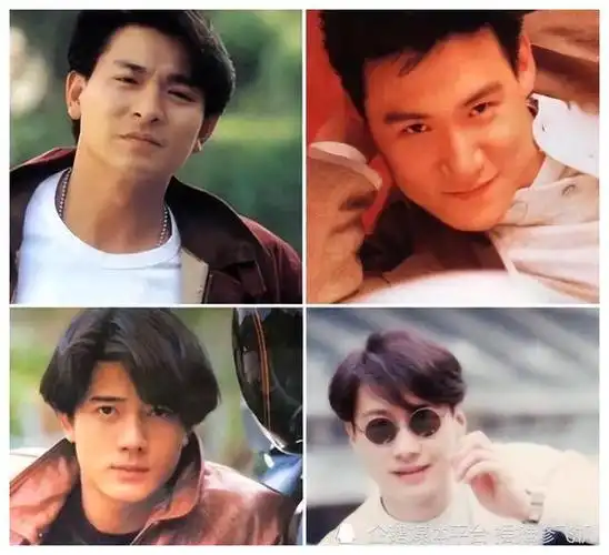 争论了这么多年看看四大天王年轻时的演技和颜值谁赢了