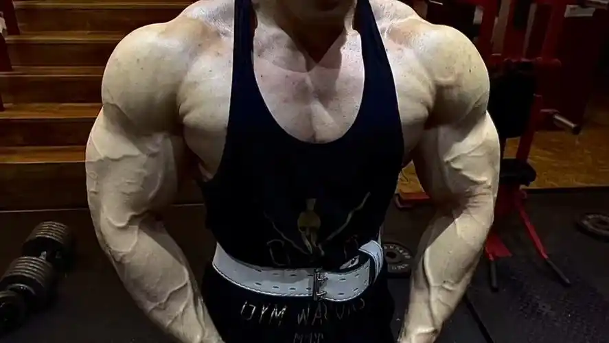 自然健美肌肉猛男展示肌肉了,这浑身处处透露男人味气息_哔哩哔哩 (゜