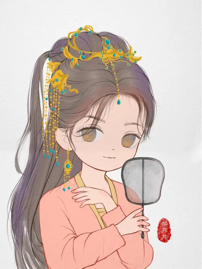 白鹿的古装扮相堪称一绝,感觉属于那种360度无死角的脸.