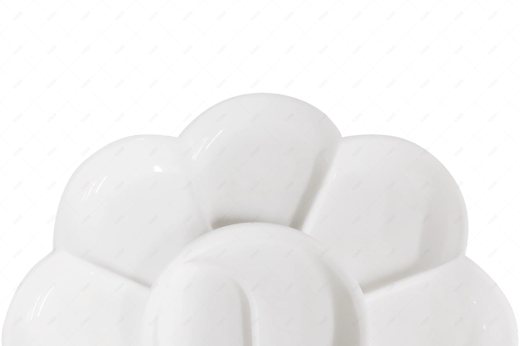 白底系颜料盘画画工具干净画盘