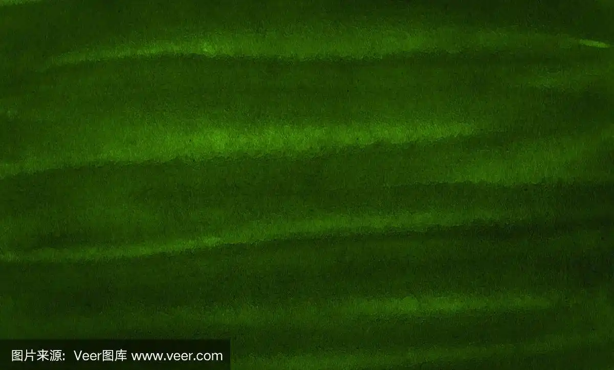 深绿色水彩抽象背景,污渍,油漆飞溅,污渍,离婚.复古图案的设计和装饰.