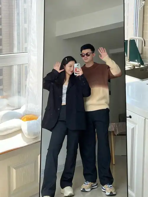 180165情侣穿搭随便穿穿的慵懒舒适范儿