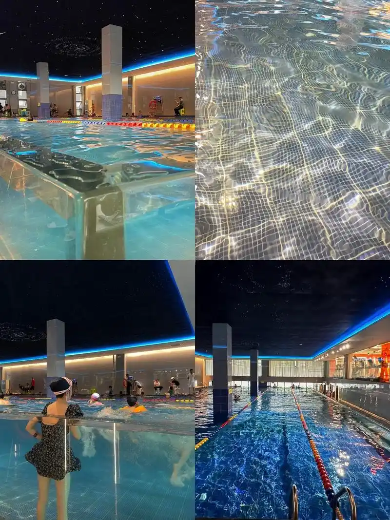 拥有星空透明泳池的健身房 !真的就是懒得运动的类型 - 抖音