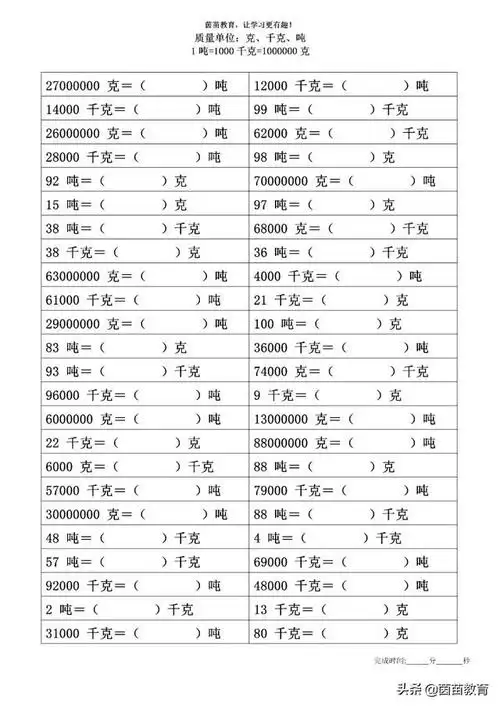 1吨等于多少千克1吨等于多少千克多少斤