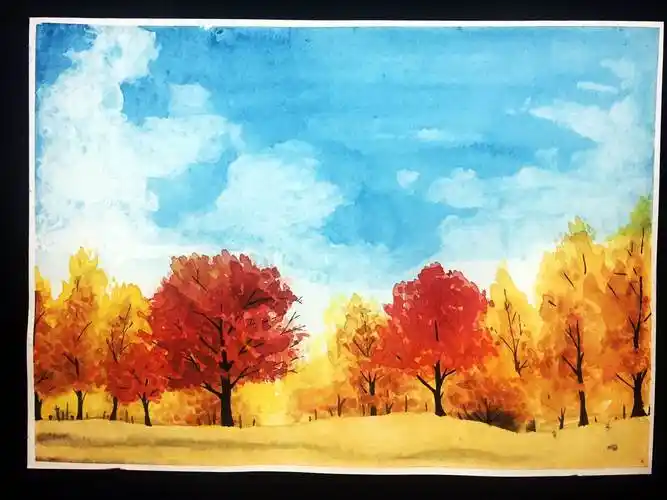 水彩画风景简单水彩画风景简单入门