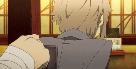 文豪野犬gif中岛敦gif吓尿了gif震惊gif