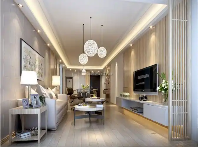 畅悦居现代简约90平米两居室装修案例