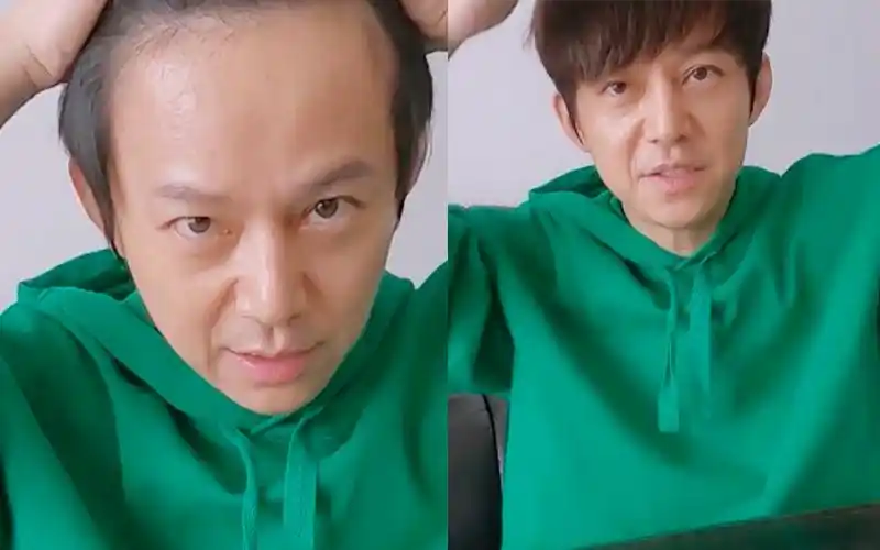 刘海儿减龄?何炅秀发际线成"老何" lisa沈梦辰离不开头帘?