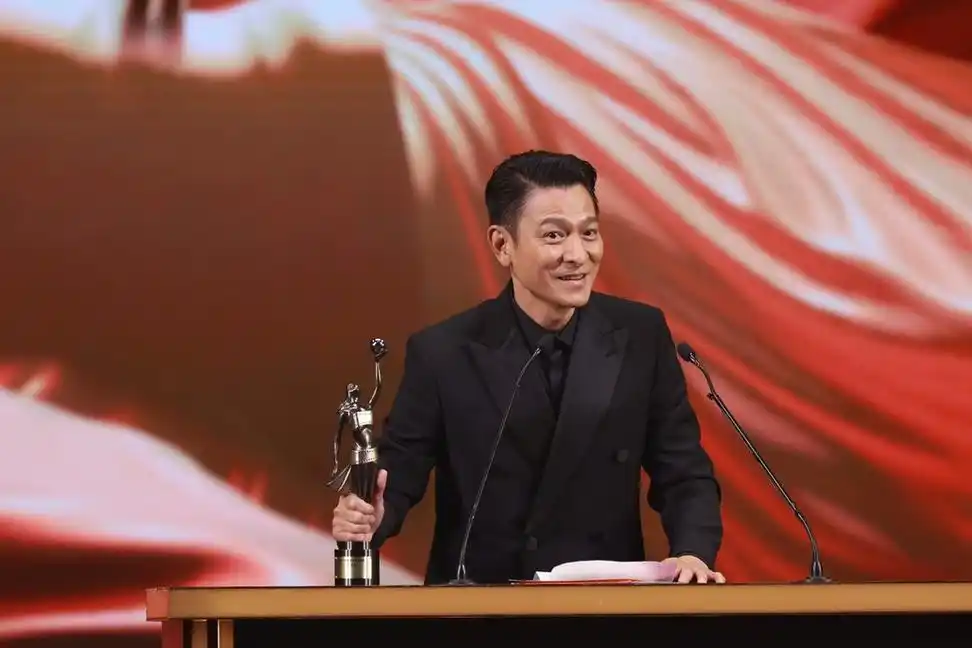 刘德华出席香港金像奖.图源:ic photo