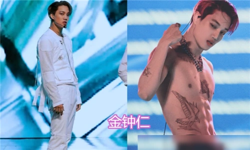 exo集体秀腹肌金俊勉张艺兴没啥看到吴世勋有点儿上头