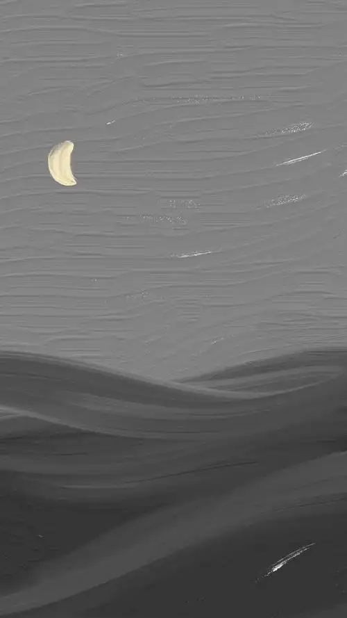 简约风景文艺手绘插画手机壁纸