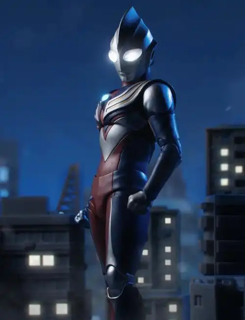 迪迦奥特曼真骨雕复合型发布,再现经典造型