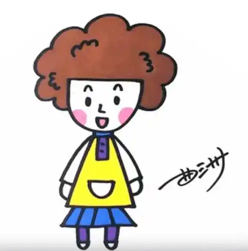 最美的妈妈简单简笔画简笔画职场妈妈头像(第1页)开心的妈妈简笔画戴