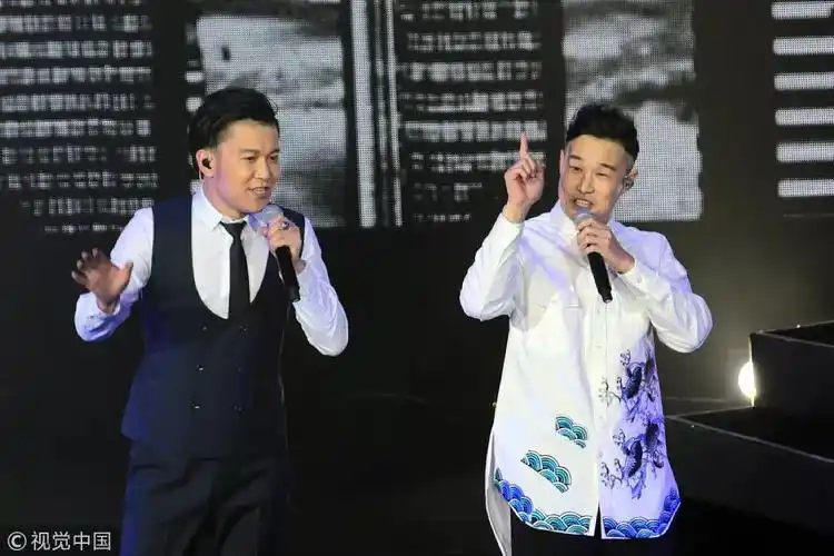 2017年3月25日,高进在"我的好兄弟" 演唱会上与小沈阳合唱.