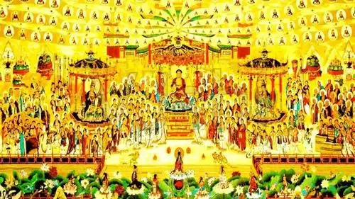 只要有颗虔诚的心,无论今生还是来世,极乐世界和天堂将永驻心中