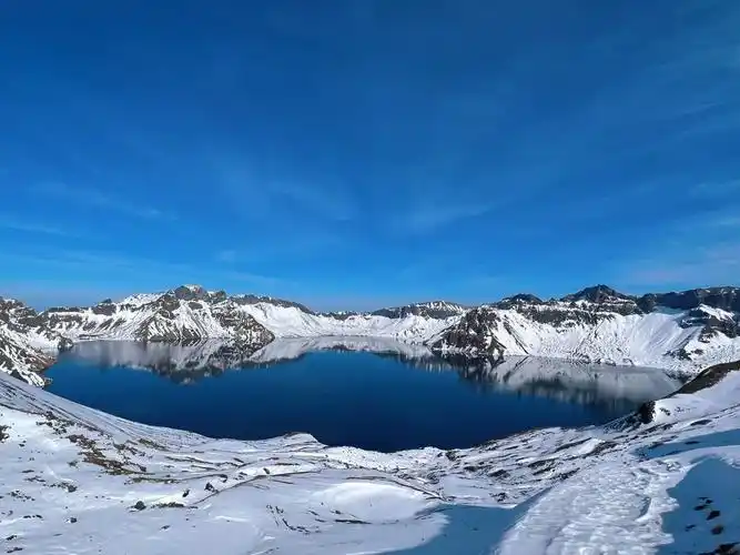 长白山天池|运气好一年