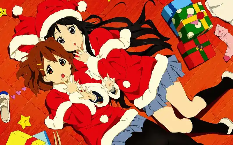 圣诞节可爱动漫壁纸图片511