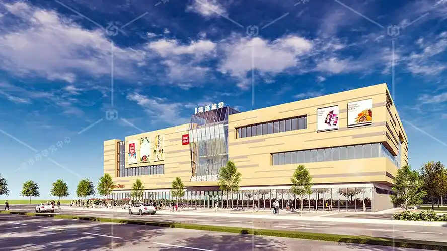 菏泽城投邻里荟闽江路农贸综合体建筑设计