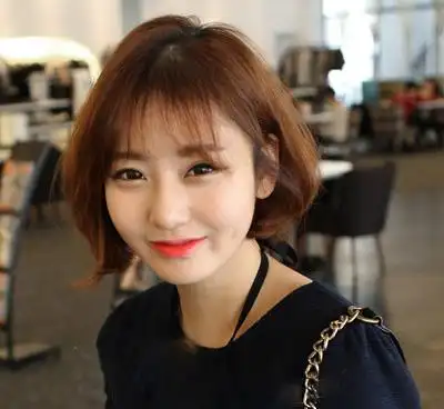 胖圆脸女生适合什么发型图片