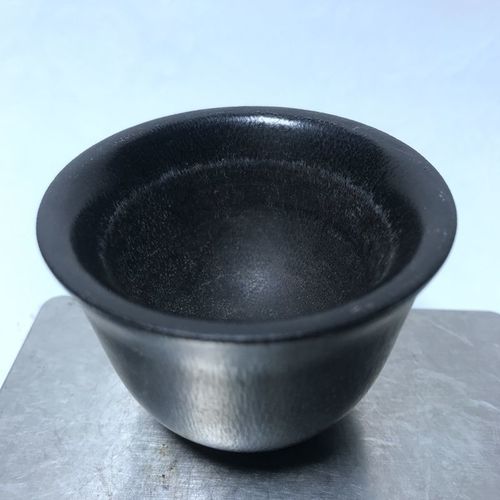 古董古玩旧藏骨雕牛角酒杯家用纯手工雕刻仿古工艺品高仿犀牛角雕