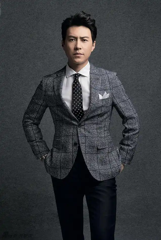 尽展精英男神风采的杂志写真,靳东图片-第4图