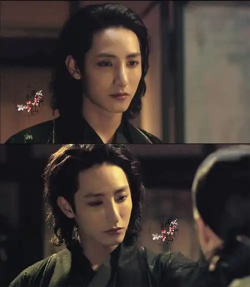 《夜行书生》【白毛鬼】这个够邪魅啊,五官精致,尤其眼睛好漂亮~#李秀