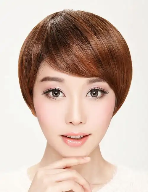 超个性非主流不规则短直发 沙宣bobo头帅气女生