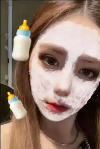 明星也爱面膜特效,邓紫棋欧阳娜娜均化浓妆似姐妹