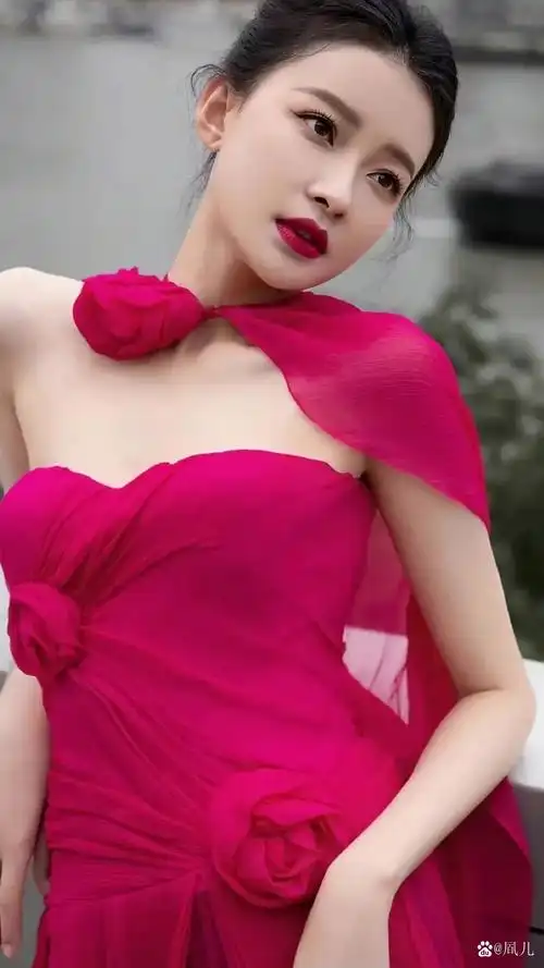 孙怡3套礼服造型,红色鲜艳夺目,白色纯洁干净,黑色清冷高贵