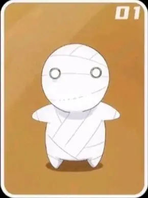 来看看可爱的小木乃伊吧