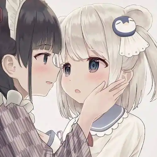 精选高清头像动漫闺蜜头像姐妹头像可爱永远不会过时