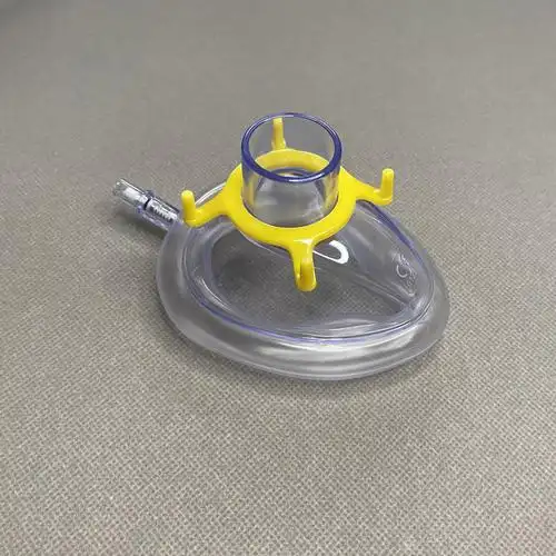 简易呼吸器配件面罩pvc可充气式麻醉面罩成人小儿麻醉呼吸面罩成人