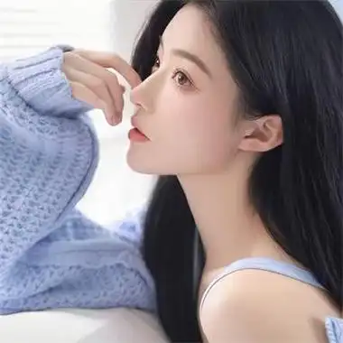 女生清纯侧脸头像高清