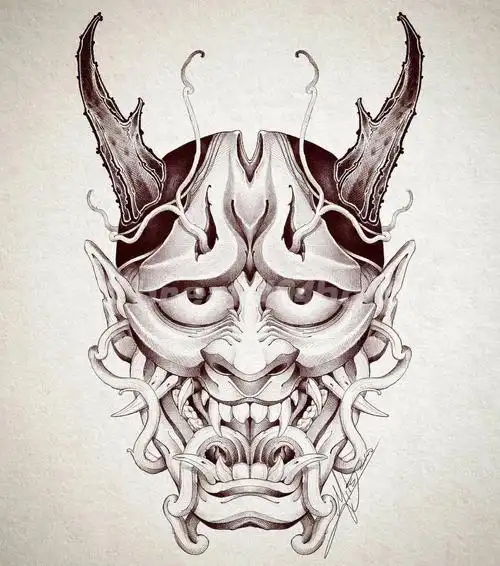 最新般若纹身日式传统纹身