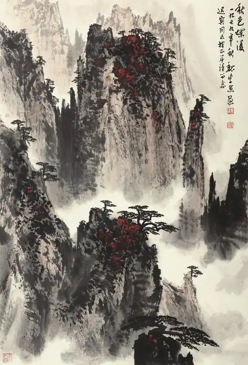 魏紫熙经典山水作品欣赏(四)11