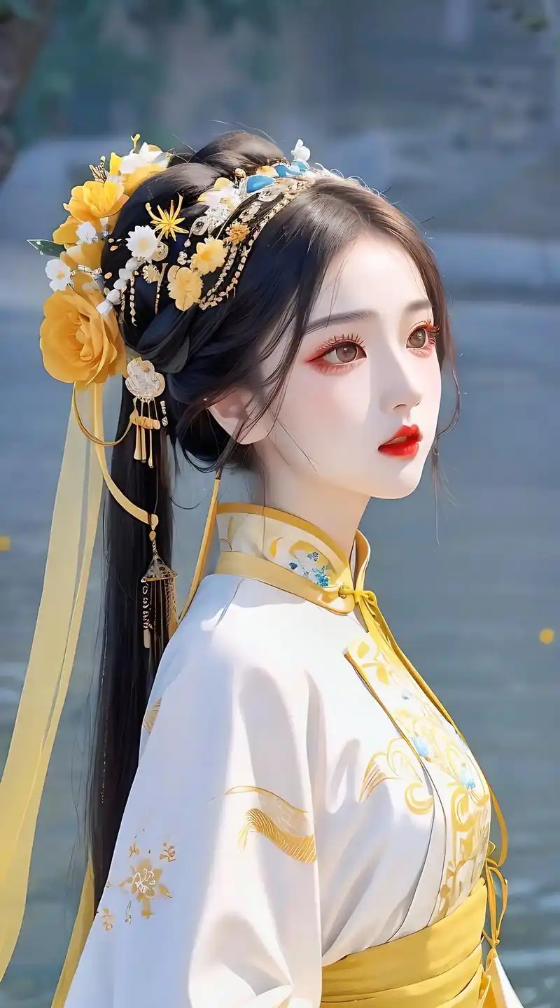 原来穿上古装也可以这么美 #唯美古风壁纸 #古风 立夏已至